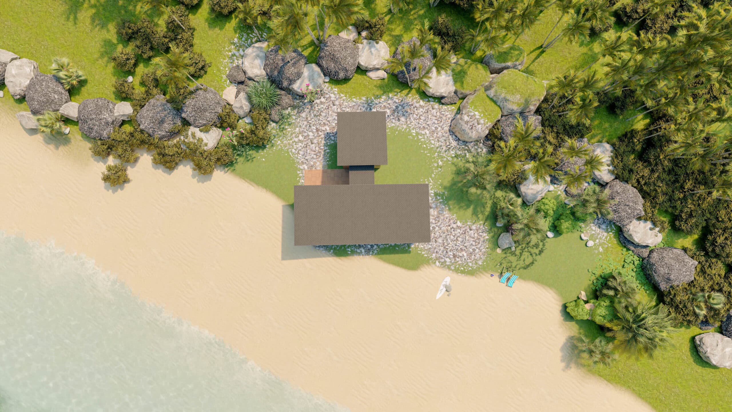 Arial view