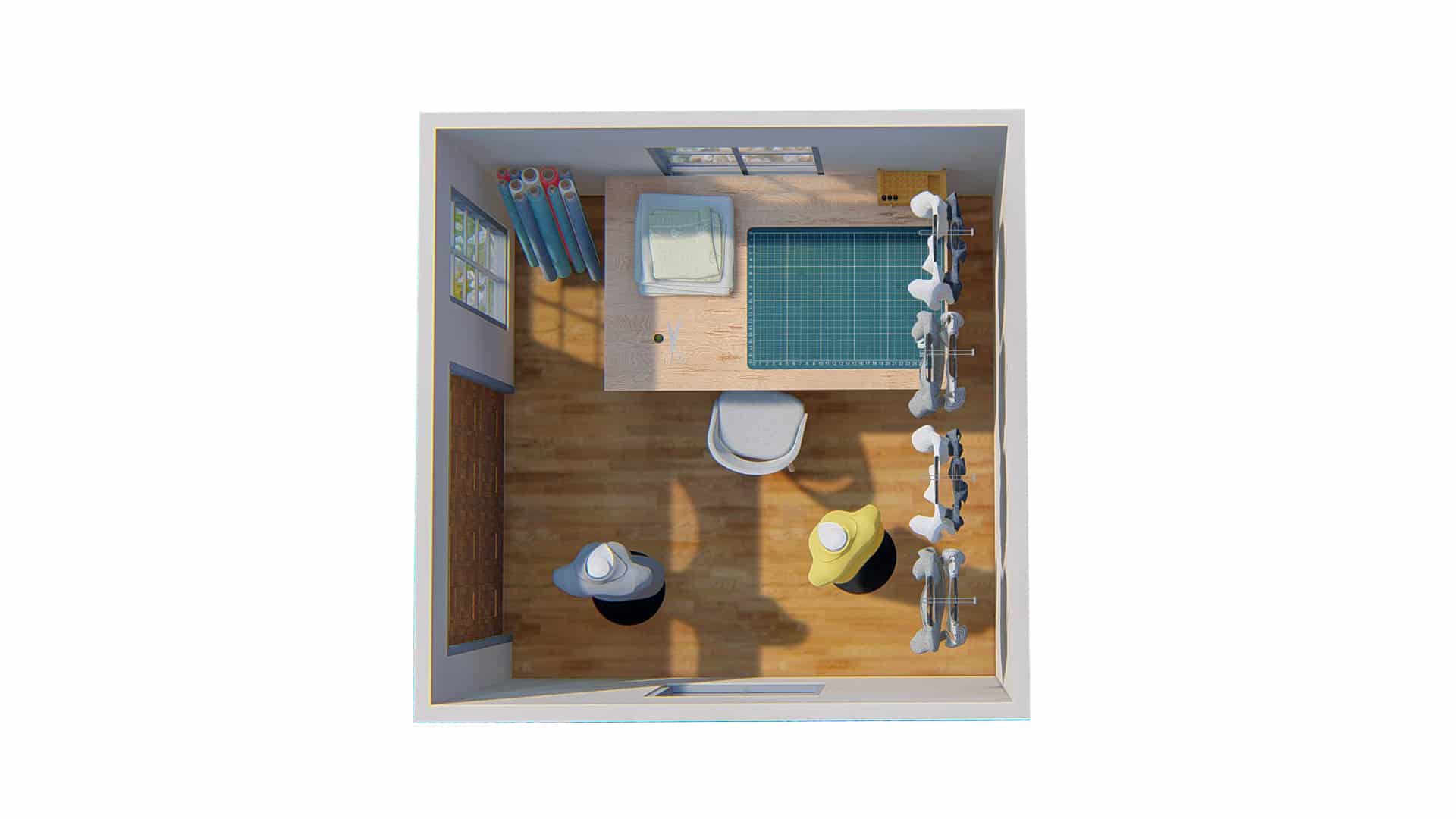 Fashion Designer Room 3df